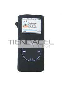 PROTECTOR SILICON SKIN IPOD NANO NEGRA