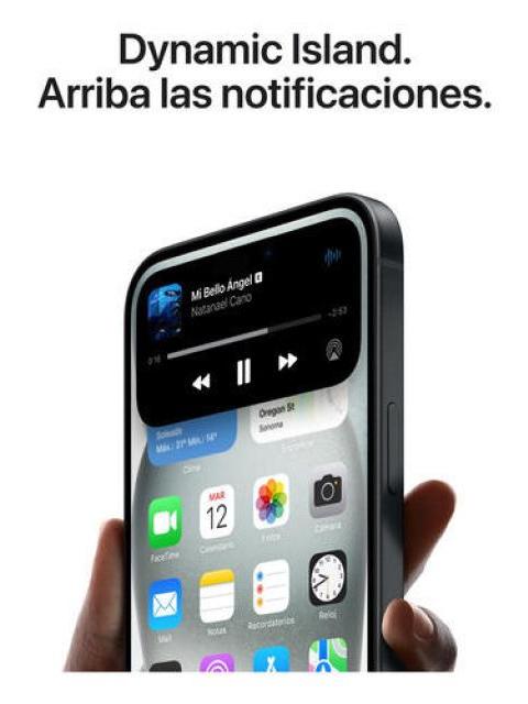 APPLE IPHONE 15 128 GB NEGRO