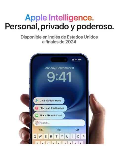 APPLE IPHONE 16 (256 GB) - NEGRO