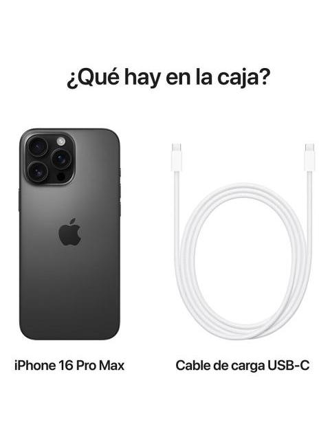 APPLE IPHONE 16 PRO MAX (256 GB) - TITANIO NEGRO