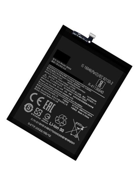 BATERIA PILA COMPATIBLE CON XIAOMI REDMI NOTE 9 BN54 4920MAH