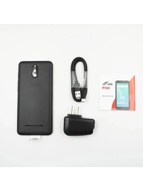 CELULAR ECONOMICO ANS P550 16GB - 2GB RAM NUEVO NEGRO NEGRO