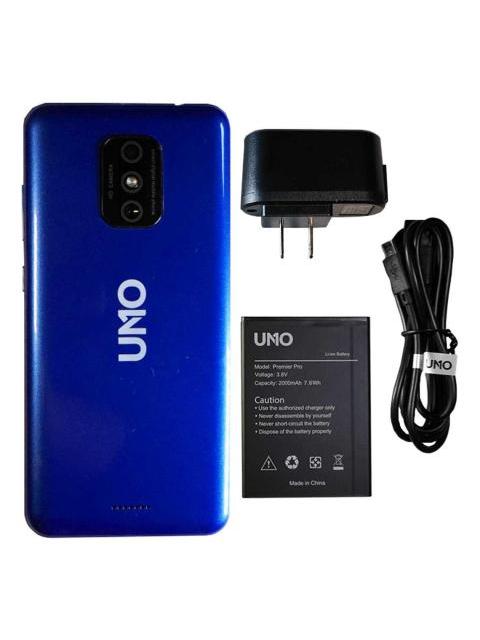 CELULAR ECONOMICO UNO PREMIER PRO 16GB - 2GB RAM NUEVO AZUL