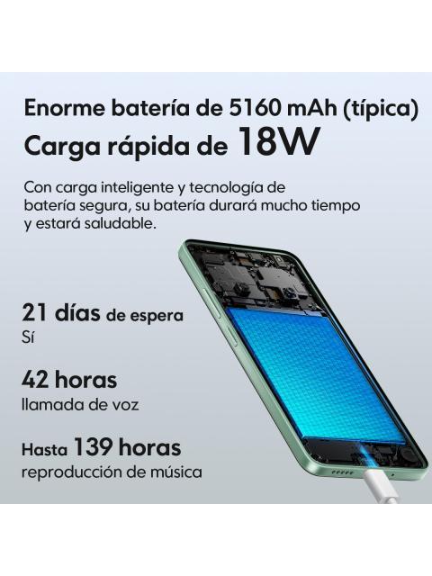 CELULAR XIAOMI POCO C75 256GB ROM 8GB RAM BLACK