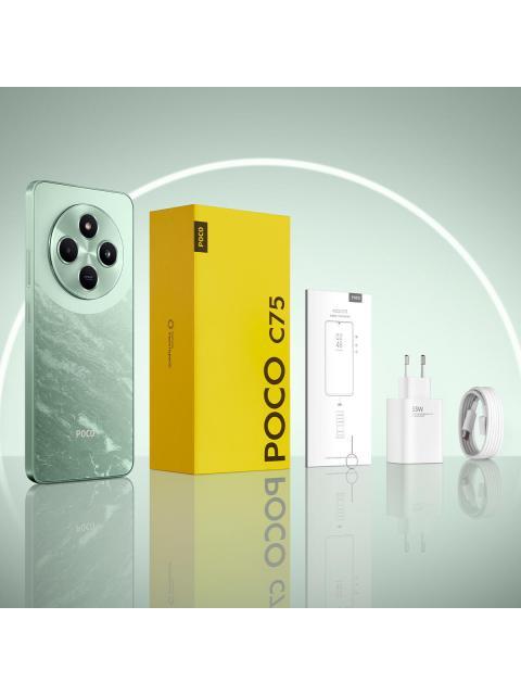 CELULAR XIAOMI POCO C75 256GB ROM 8GB RAM BLACK