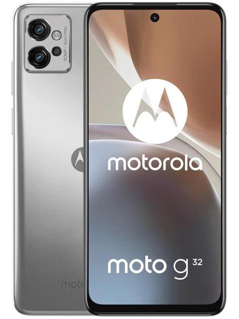 MOTOROLA MOTO G32 128GB DUAL SIM 6GB RAM 50MPX PLATEADO PLATEADO