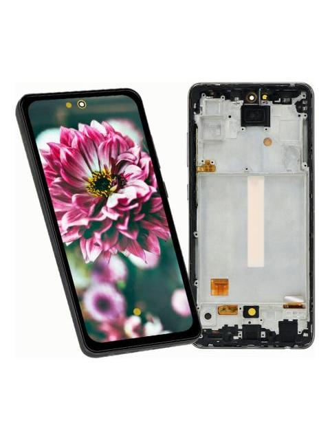 PANTALLA COMPLETA PARA SAM A52 SM-A525M AMOLED CON MARCO