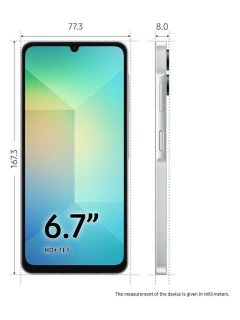 SAMSUNG GALAXY A06 DUAL SIM 128 GB BLANCO 4 GB RAM