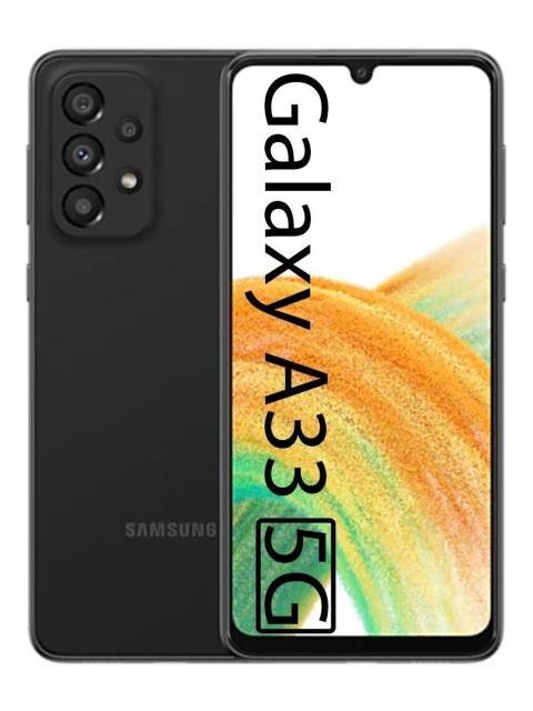 SAMSUNG GALAXY A33 5G 128GB DUAL SIM 6GB RAM 48MPX BLACK AWESOME BLACK