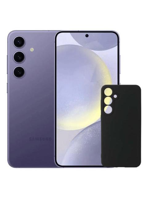 SAMSUNG GALAXY S24+ 512GB 12RAM COBALT VIOLETA + SILICONE CASE SAMSUNG GALAXY S24 PLUS