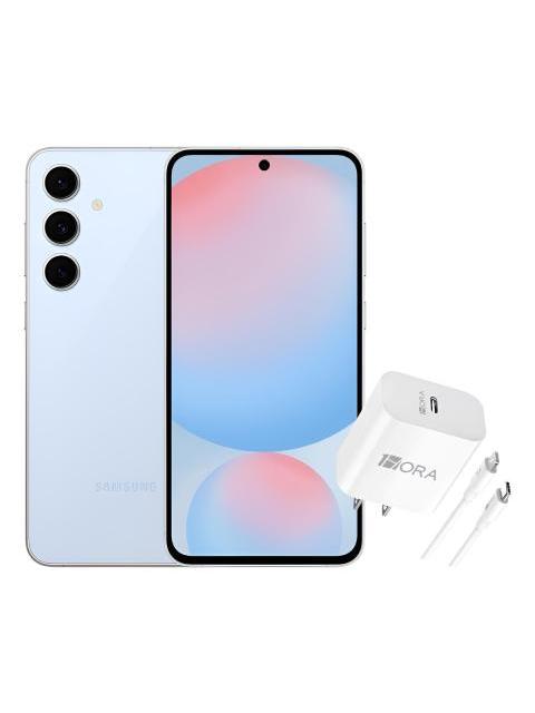 SAMSUNG GALAXY S24 FE 5G DUAL SIM 128GB 8RAM BLUE + ADAPTADOR GENERICO