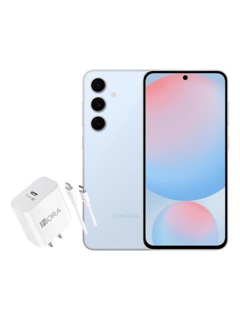 SAMSUNG GALAXY S24 FE 5G DUAL SIM 128GB 8RAM BLUE + ADAPTADOR GENERICO