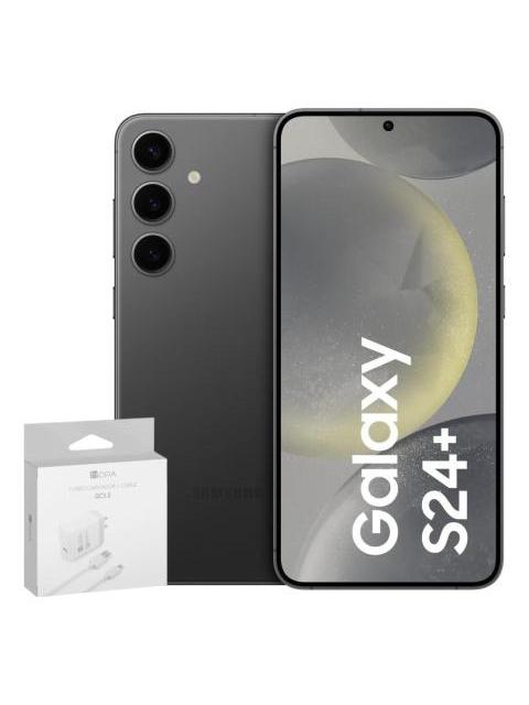 SAMSUNG GALAXY S24 PLUS 512GB 12RAM ONIX BLACK + POWER ADAPTER SAMSUNG 25W