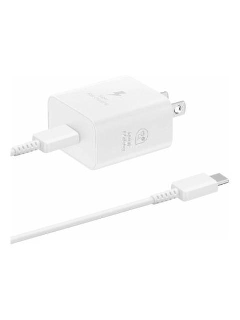 SAMSUNG GALAXY S25 ULTRA 12GB 512GB 5G PLATA + ADAPTADOR 25W EP-T2510 CABLE BLANCO
