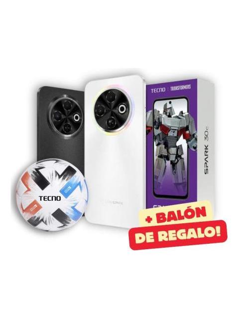 TECNO SPARK 30C TRANSFORMES 4 128 DUAL SIM CON BALON DE REGALO