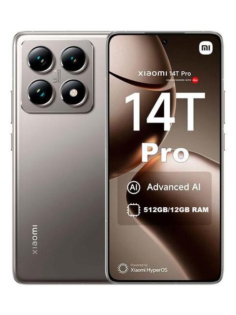 XIAOMI 14T PRO DUAL SIM 512 GB GRIS TITAN 12 GB RAM