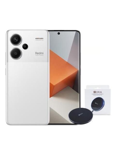 XIAOMI REDMI NOTE 13 PRO PLUS 5G DUAL 256GB 8RAM WHITE + WIRELESS CHARGER 1HORA GAR151