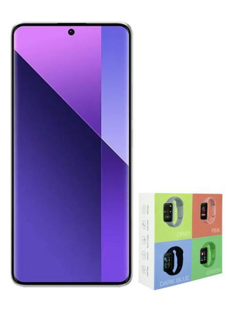 XIAOMI REDMI NOTE 13 PRO PLUS 5G DUAL 512GB 12RAM PURPURA + WATCH SMART MACARON