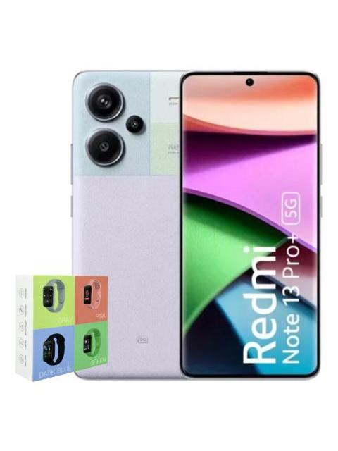 XIAOMI REDMI NOTE 13 PRO PLUS 5G DUAL 512GB 12RAM PURPURA + WATCH SMART MACARON